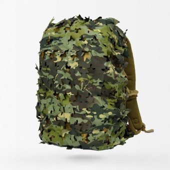 3D Camo Backpack ghillie cover - Multicam Tropic