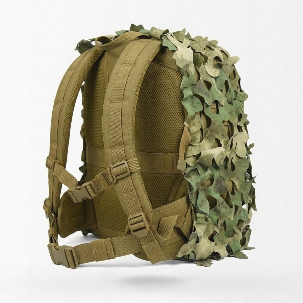 3D Camo Backpack ghillie cover – Atacs FG
