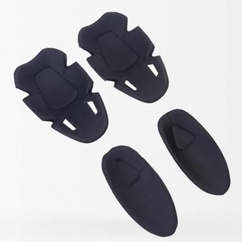 Black combat pants knee pads - G4