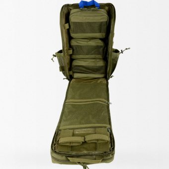 Olive green medical tactical backpack
