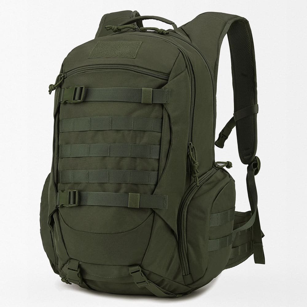 35l military backpack with rain cover Army Green