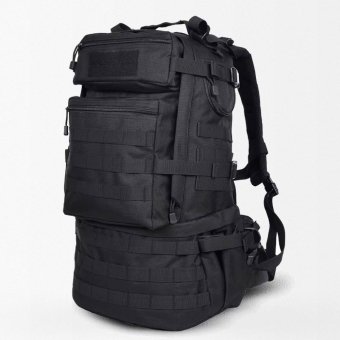 50L molle tactical backpack Black