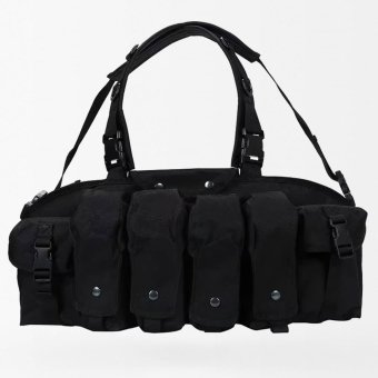8 mag Black ak chest rig