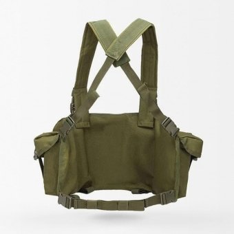 8 mag Olive green ak chest rig