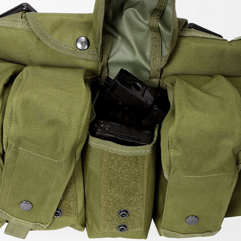 Разгрузочный жилет под 8 магазинов АК, оливковый — изображение 9