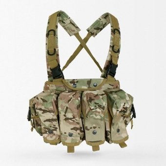 Тактический разгрузочный жилет на 8 магазинов АК Multicam