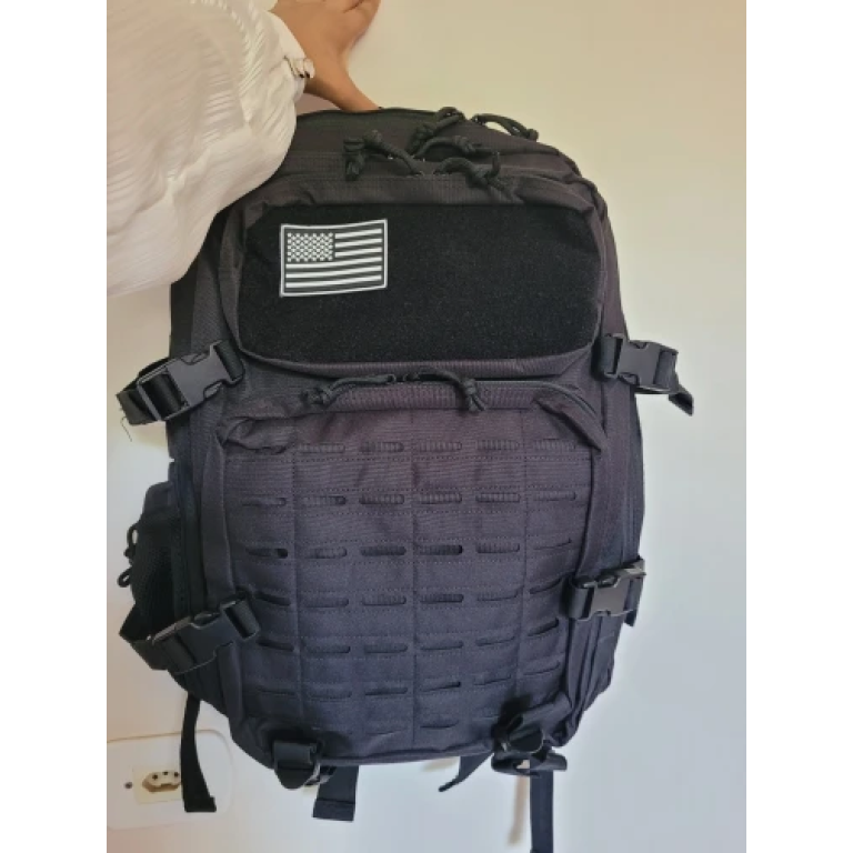 Тактический рюкзак с флагом США 50L photo review