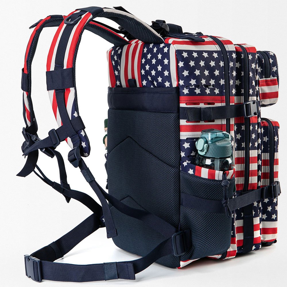 American flag tactical backpack 50L