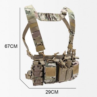 D3CR OCP camo chest rig
