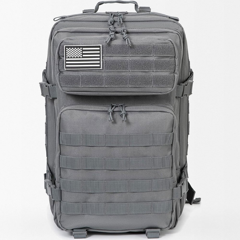 Grey molle backpack 45L