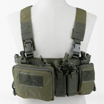 Light chest rig OD green