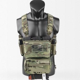 Multicam micro chest rig "D3CRM"