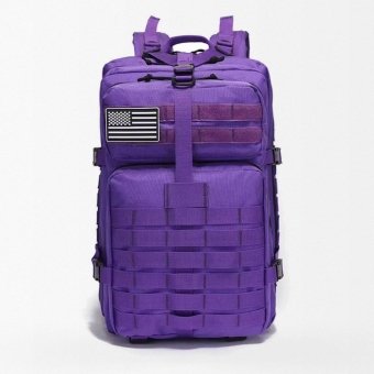 Purple military backpack 45L