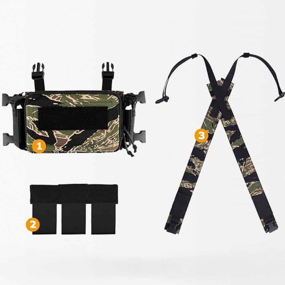 Tiger Stripes micro chest rig "D3CRM"