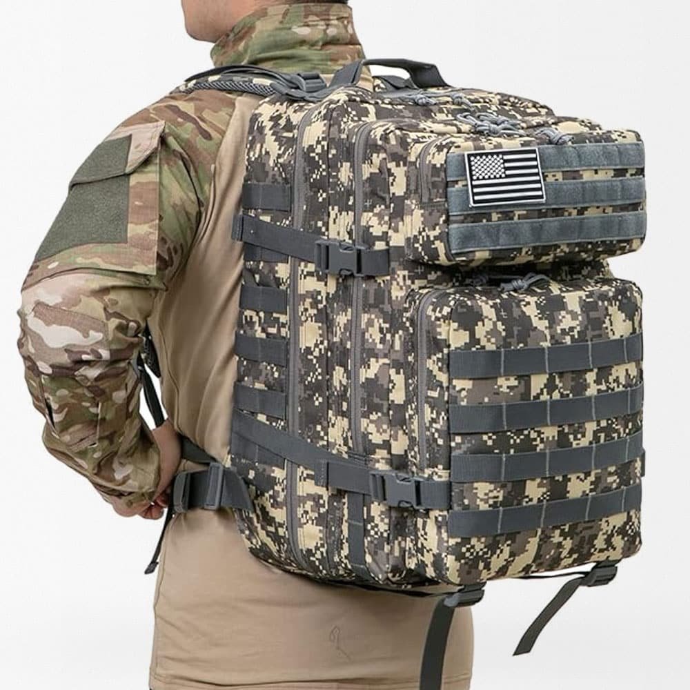 UCP camo backpack 45L