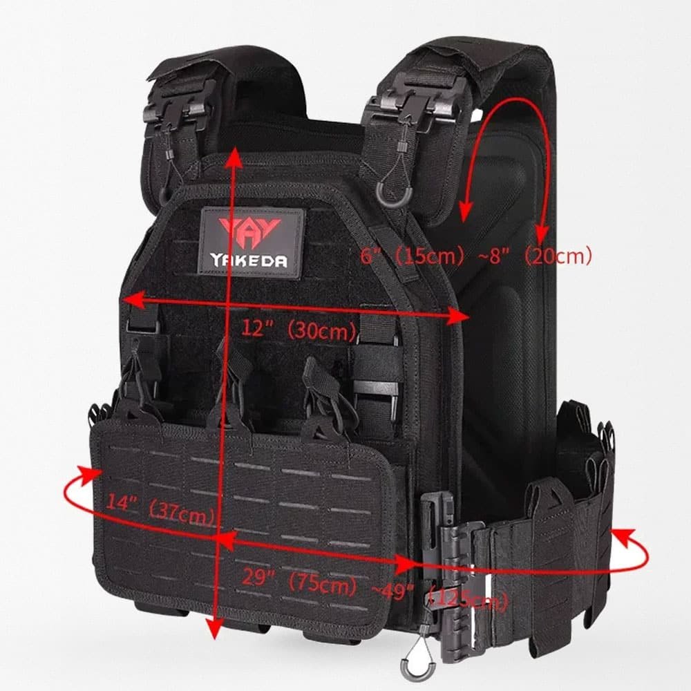 Lightweight Black Plate Carrier