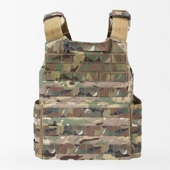 Tactical Plate Carrier With Mag Pouches
