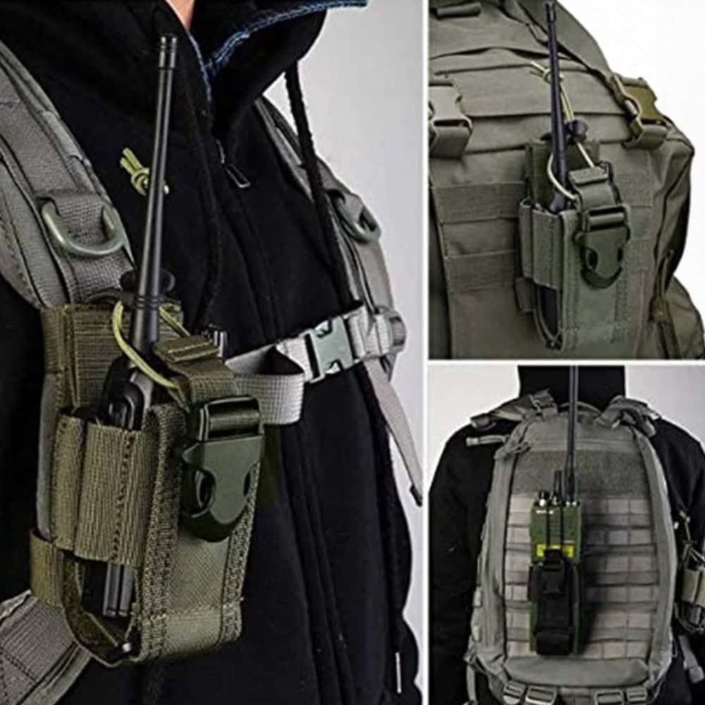Radio Holder for Tactical Vest