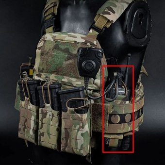 Tactical Vest Radio Holder