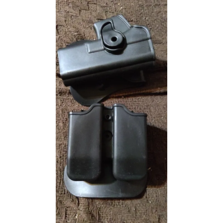 Кобура для Glock 17 под правую руку с подсумками для магазинов 9мм photo review