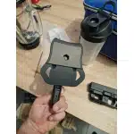 Чёрная кобура для P80 с двухрядным магазином photo review