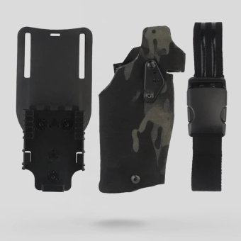 Кобура набедренная Multicam black для Glock 17