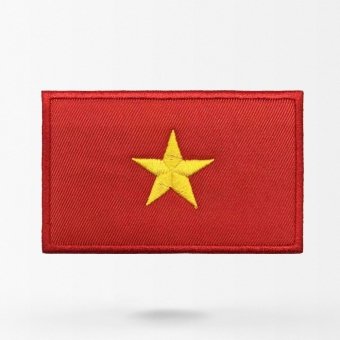 Нашивка с флагом Вьетнама