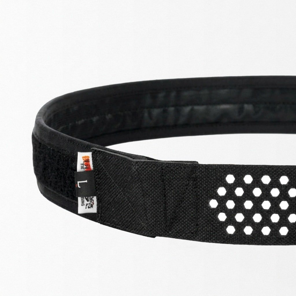Non blocking inner breathable tactical belt