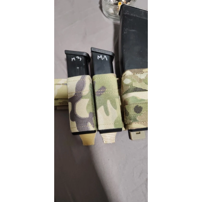 Одиночный нейлоновый подсумок для магазина с клипсой photo review