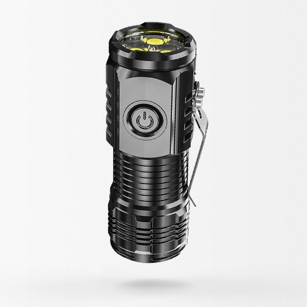 Мини тактический фонарик 3 LED