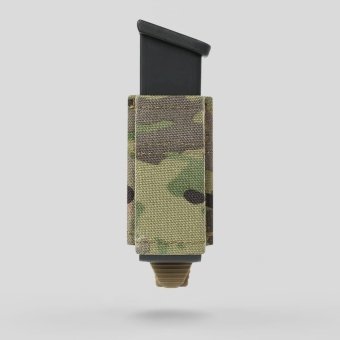 Одиночный нейлоновый подсумок для магазина с клипсой