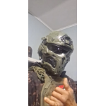 Тактический страйкбольный шлем с полной защитой лица photo review