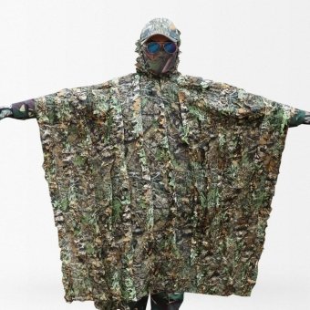 Охотничье маскировочное пончо Ghillie Suit