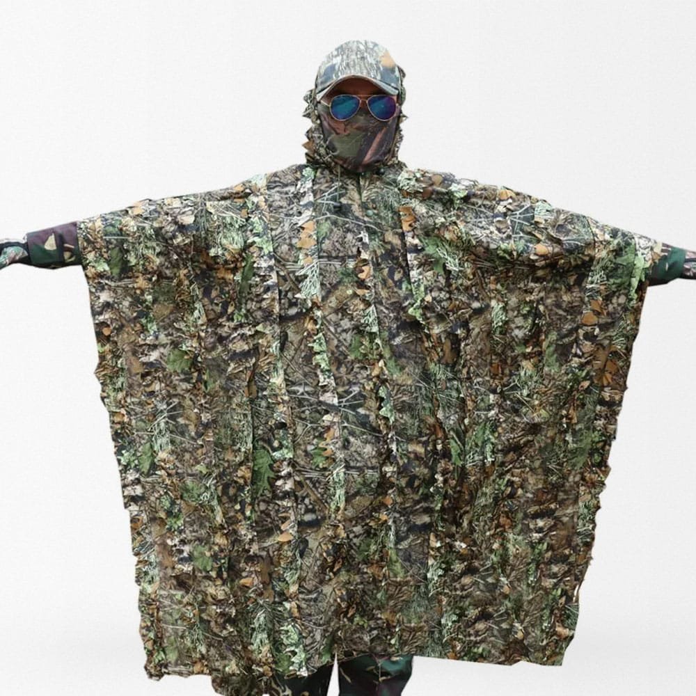 Охотничье маскировочное пончо Ghillie Suit