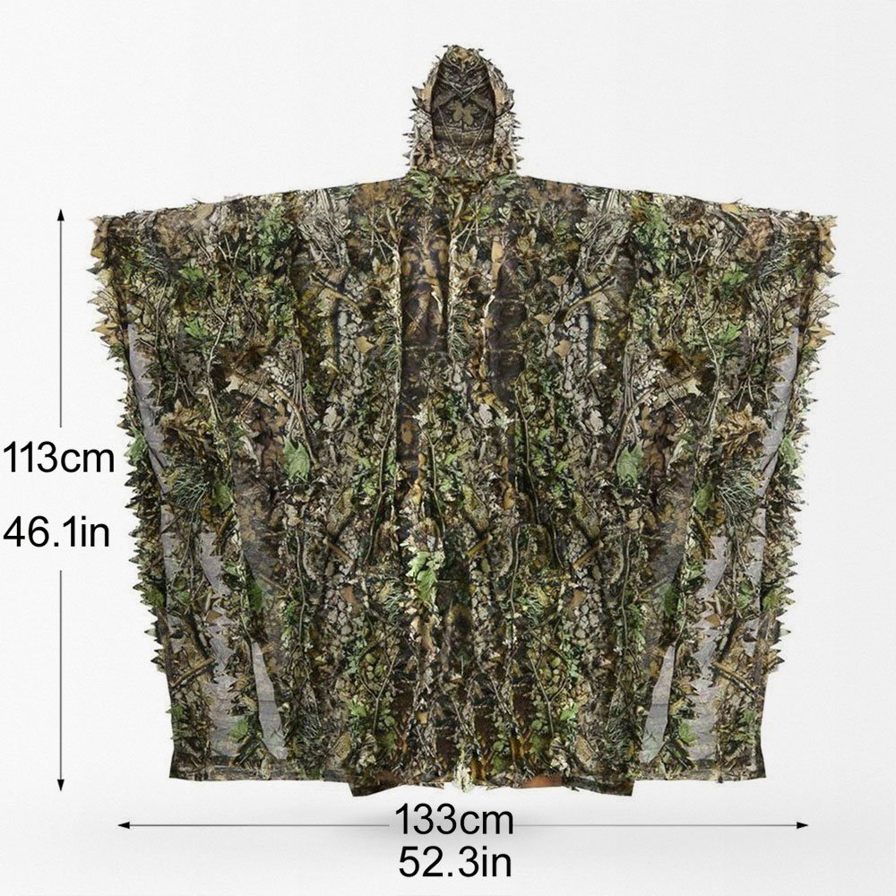 Охотничье маскировочное пончо Ghillie Suit — изображение 5