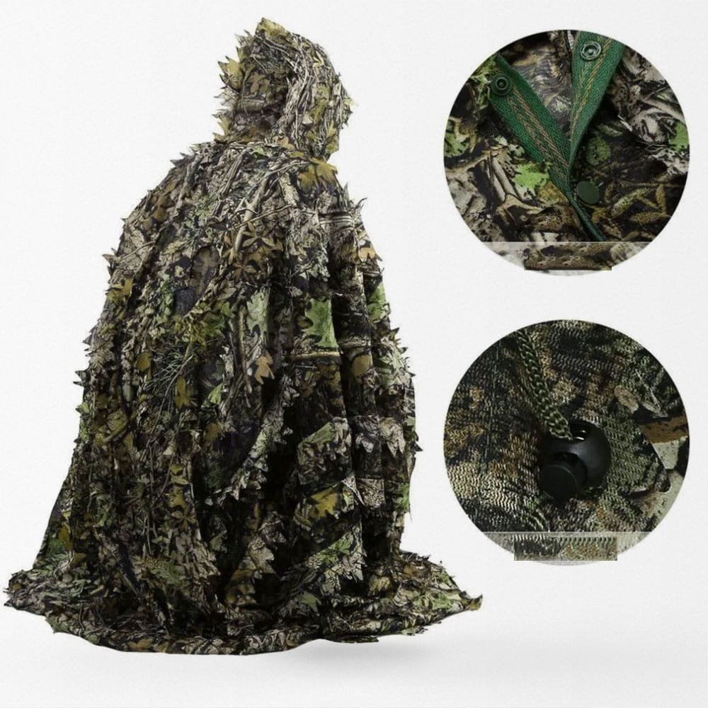 Охотничье маскировочное пончо Ghillie Suit — изображение 4