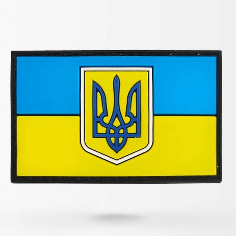 Нашивка из ПВХ с флагом армии Украины