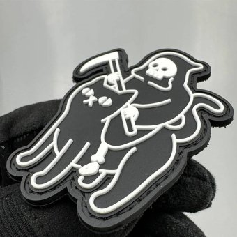 Светящийся PVC патч Sickle Reaper