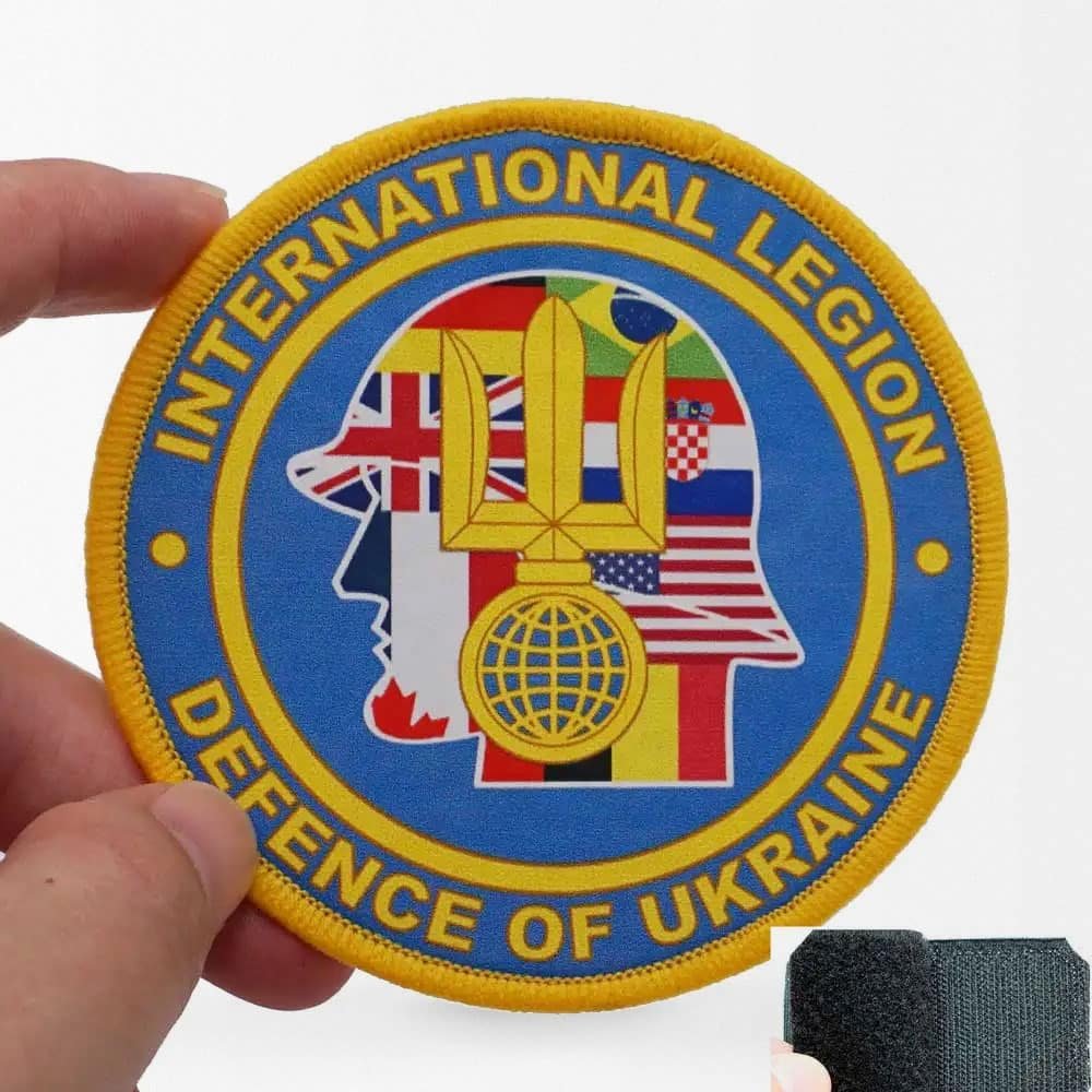 Нашивка Международного легиона Украины — изображение 3