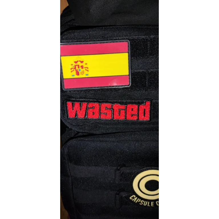 Нашивка Wasted Gaming с вышивкой photo review