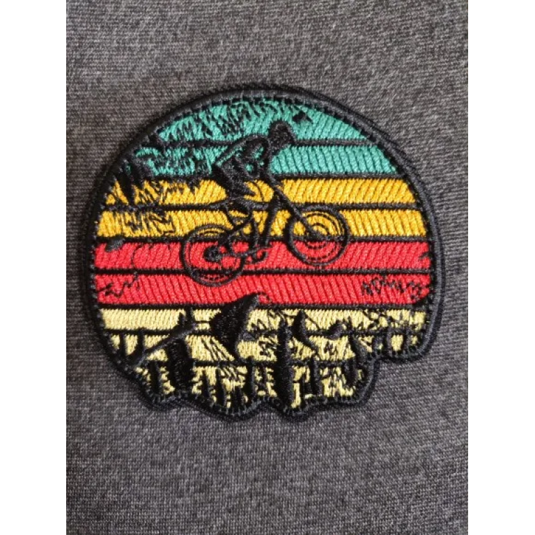 Нашивка для маунтинбайка MTB Patch photo review
