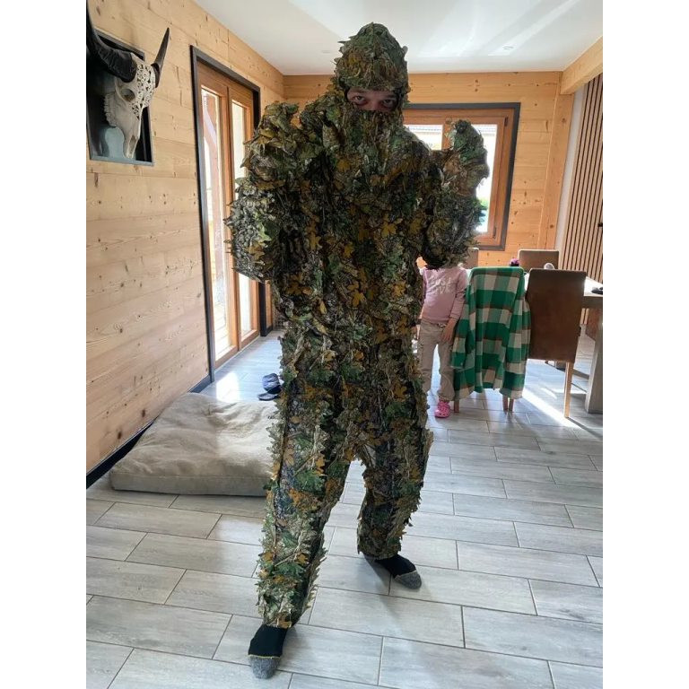 Охотничий маскировочный костюм-гилли с вентиляцией photo review