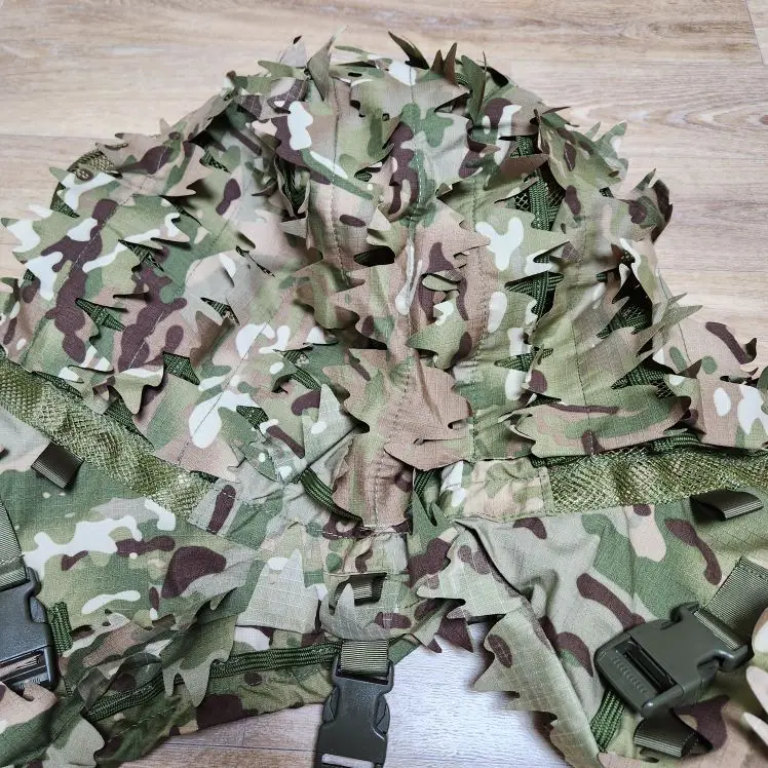Маскировочный капюшон Ghillie Leaf Viper photo review