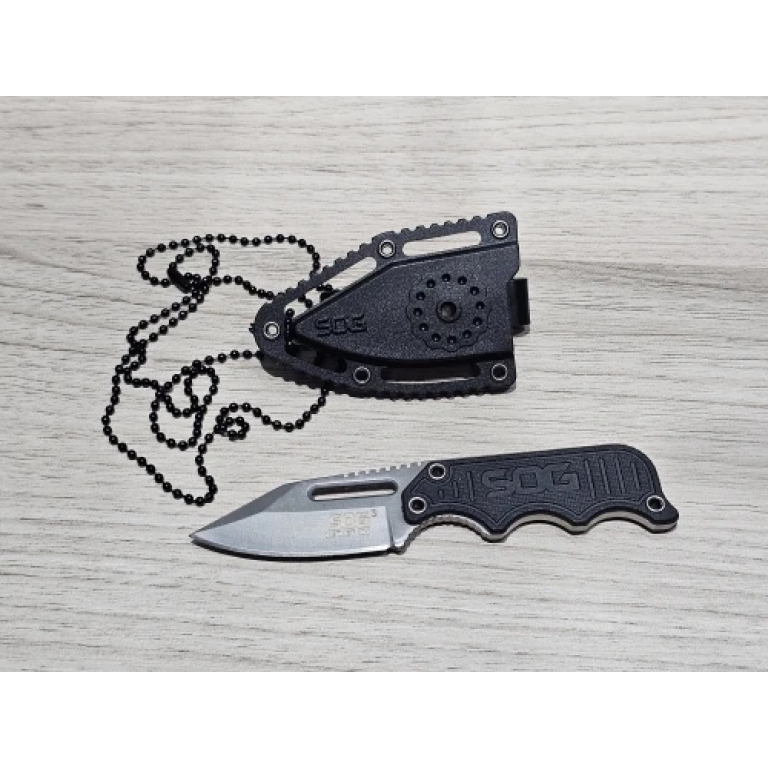 Click to view full screen Sog fixed blade tactical knife photo review