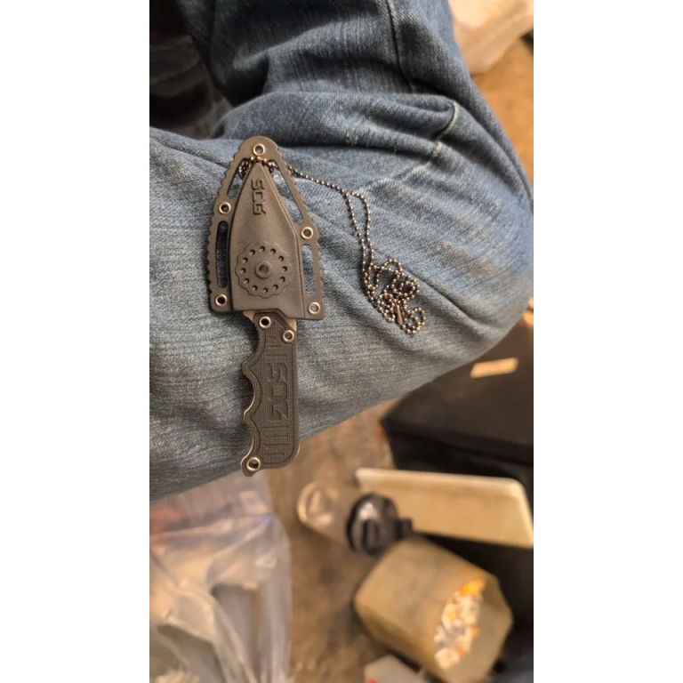 Click to view full screen Sog fixed blade tactical knife photo review